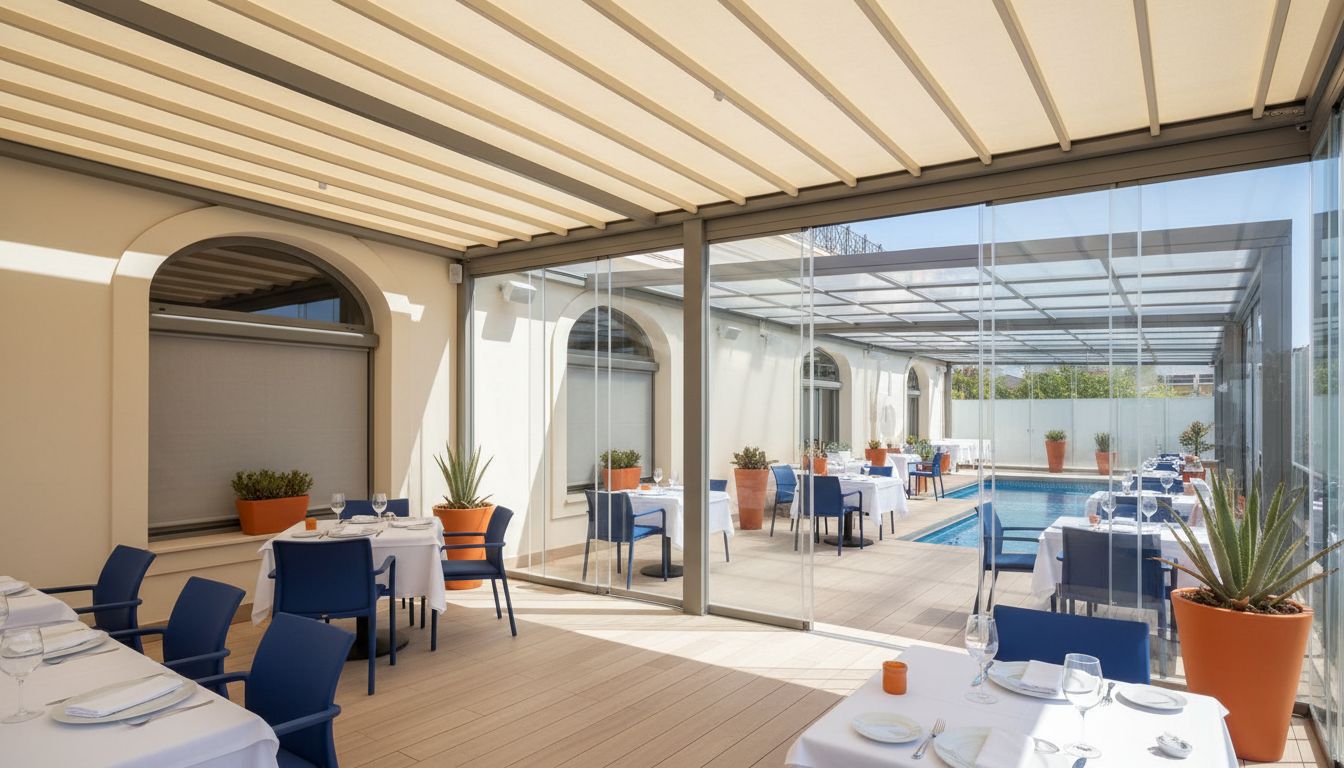 terrazas hosteleras frente a olas de calor soluciones retractiles y proteccion integral