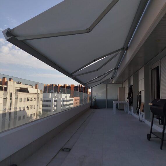 Instalación Vallecas de 4 cofres extensibles