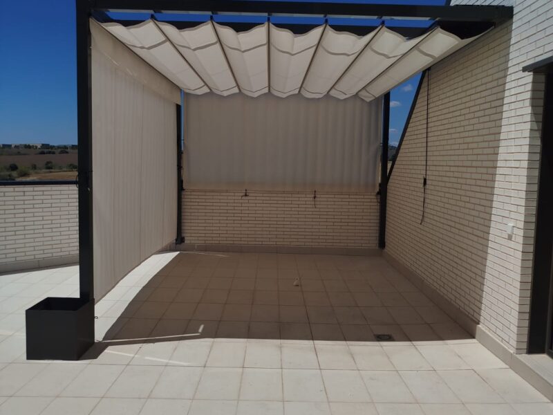 Instalación pérgola en Villanueva del Pardillo